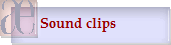 Sound clips